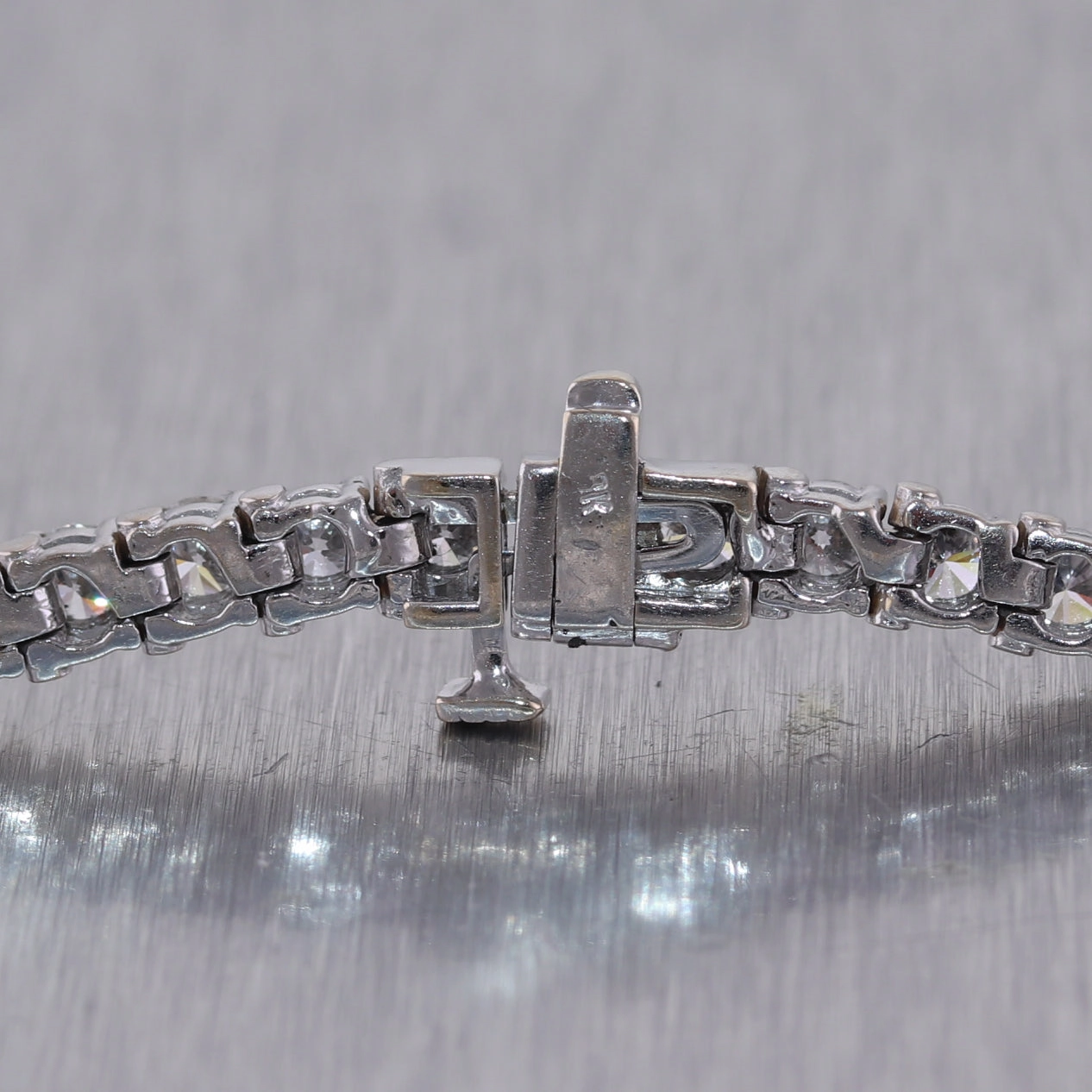 18k White Gold 6ctw Diamond Tennis Bracelet