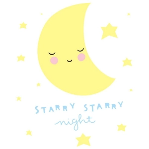 A Little Lovely Company Wall Stickers Moon