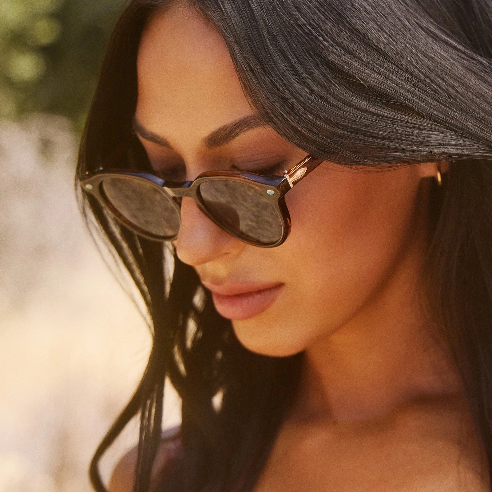 BETH - WARM SEQUOIA TORTOISE   MONTANA SKY   POLARIZED SUNGLASSES