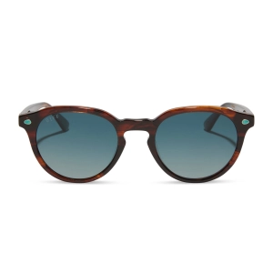 BETH - WARM SEQUOIA TORTOISE   MONTANA SKY   POLARIZED SUNGLASSES