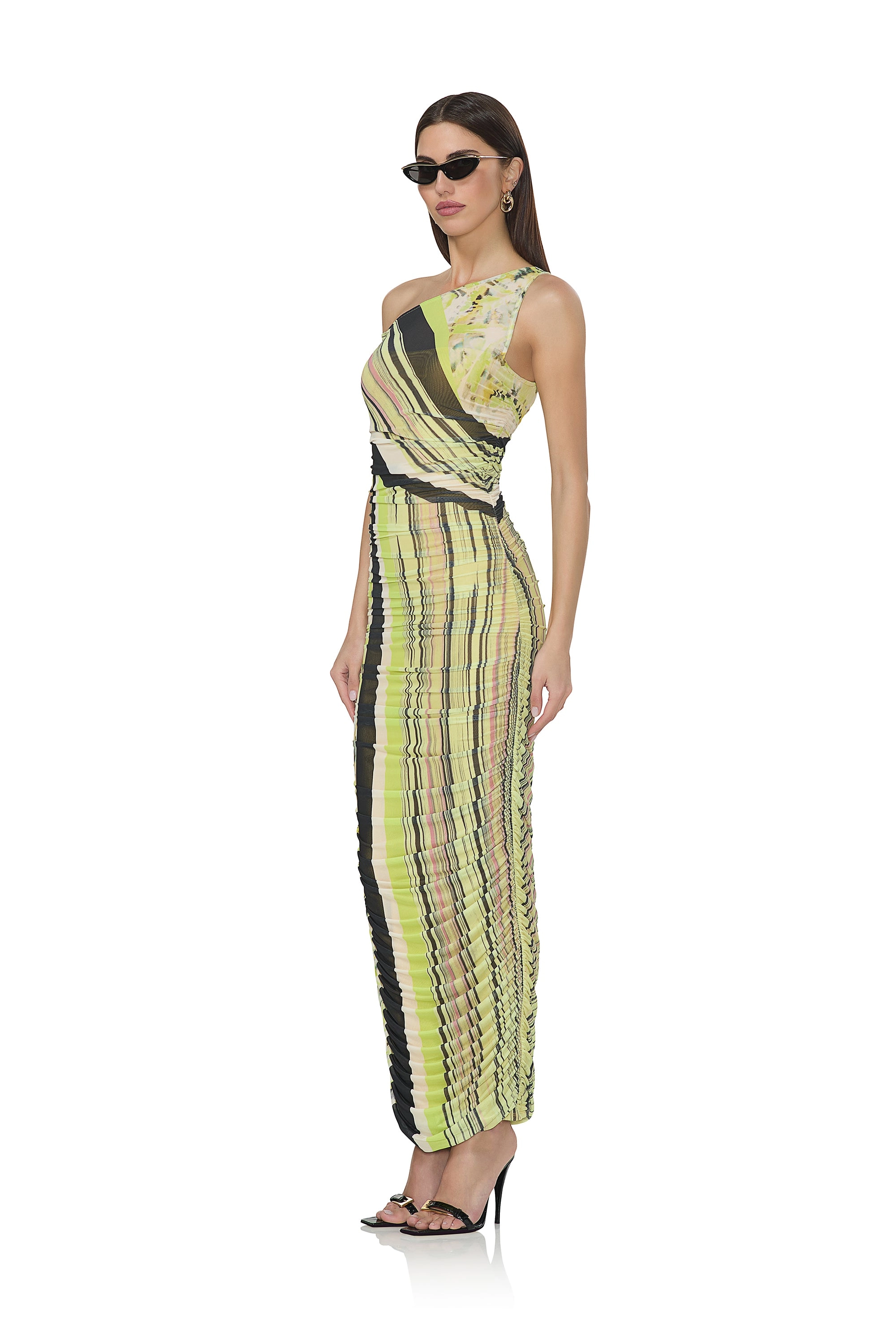 Biona Dress - Wing Stripe