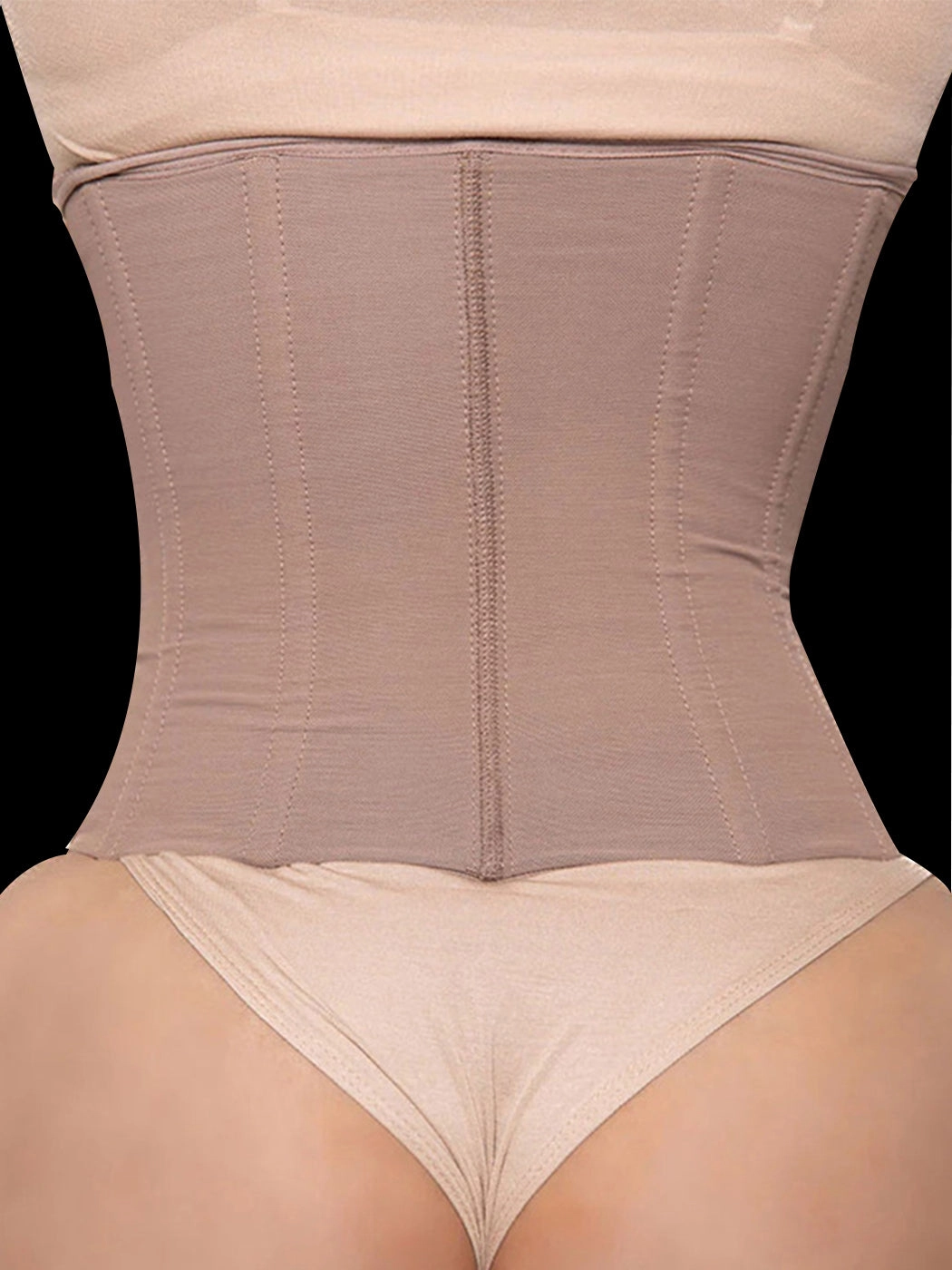 Boned Zipper Closure Tummy Control Waist Trainer