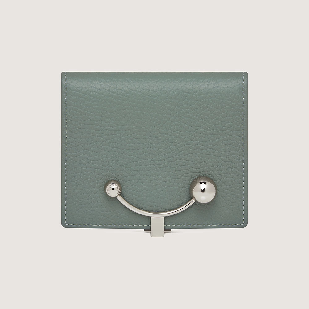 Crescent Wallet - Stone Blue/Mushroom/Oat Tri Colour