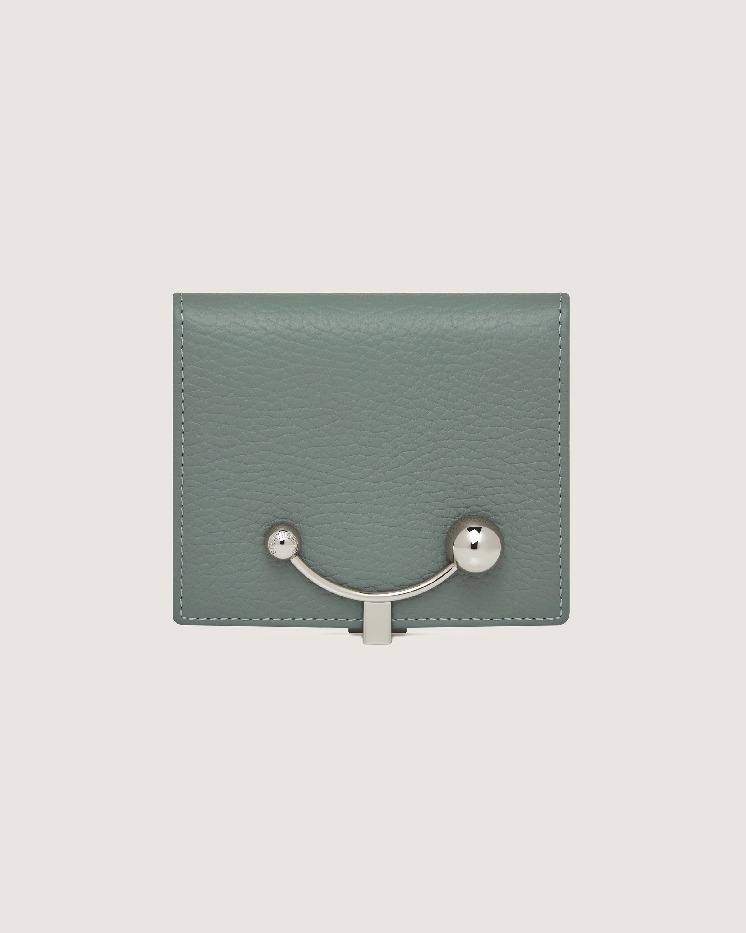 Crescent Wallet - Stone Blue/Mushroom/Oat Tri Colour