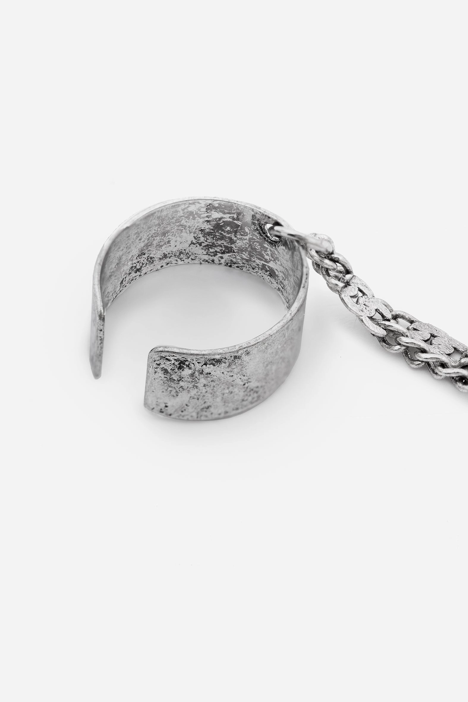 Crux Chain Cuff Earrings
