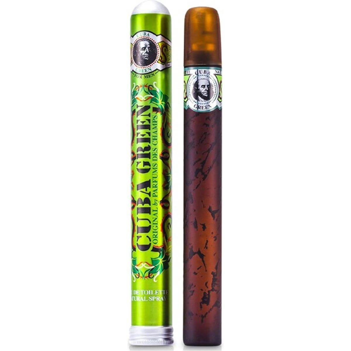Cuba Green by Cuba cologne for Men EDT 1.17 oz New in Can