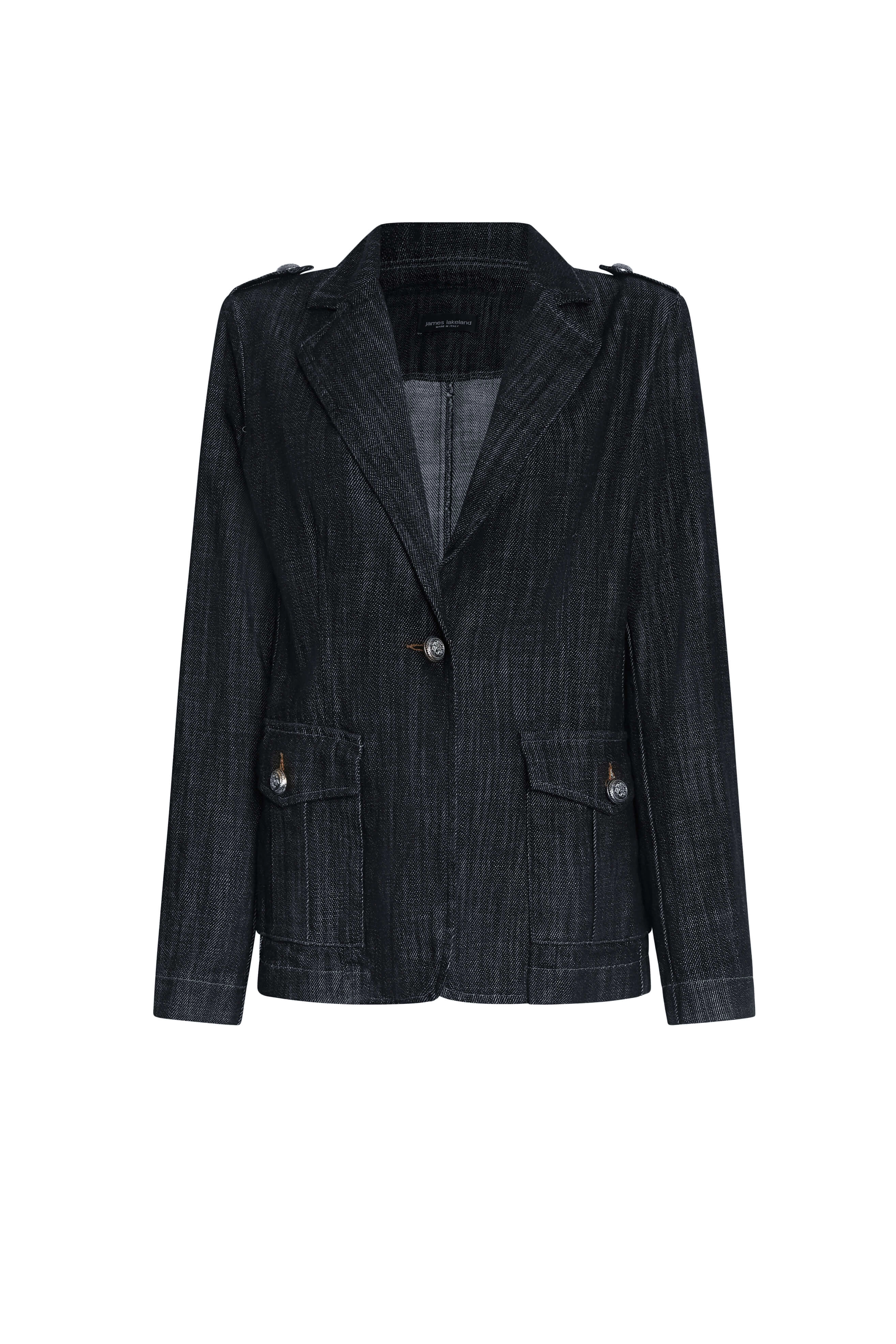 Dark Jean Tailored Blazer
