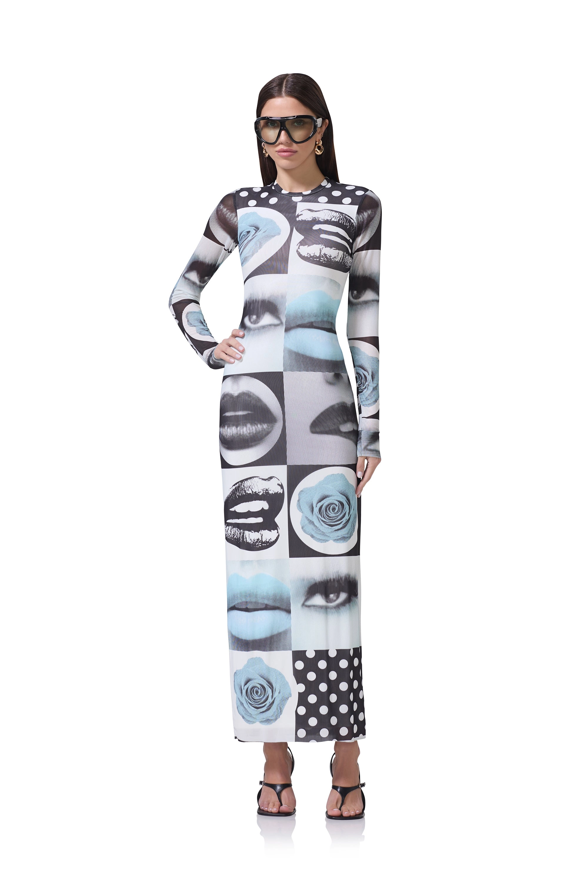 Didi Dress - Pop Art Abstract