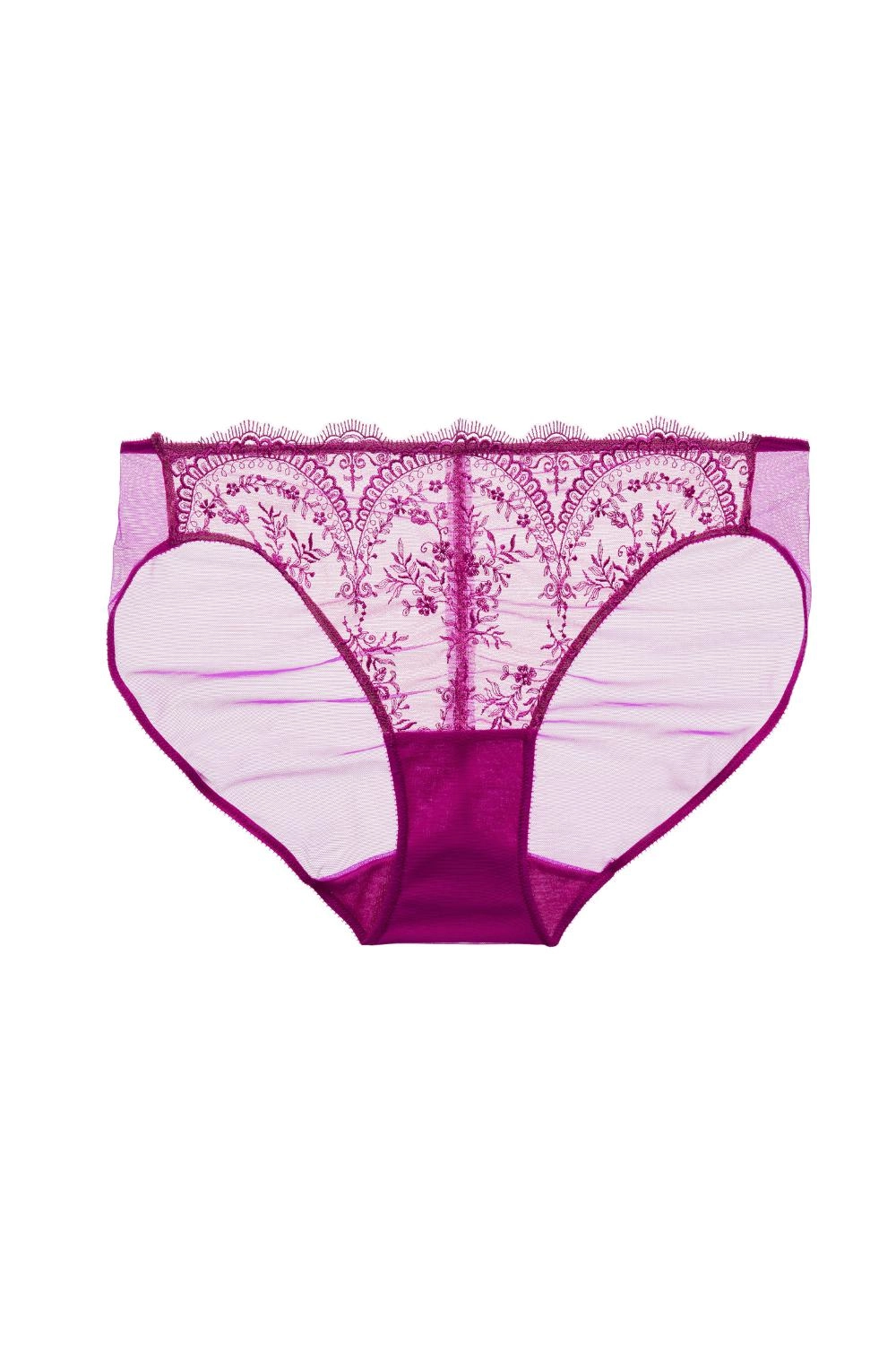 Dita Von Teese Severine Bikini Panty Rubine