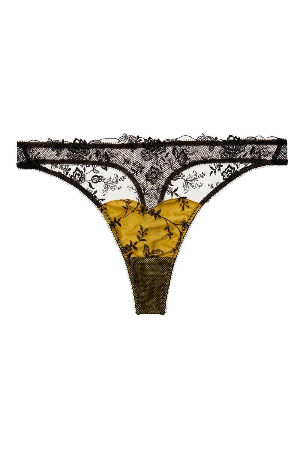 Dita Von Teese Victresse G-String Panty Chartreuse
