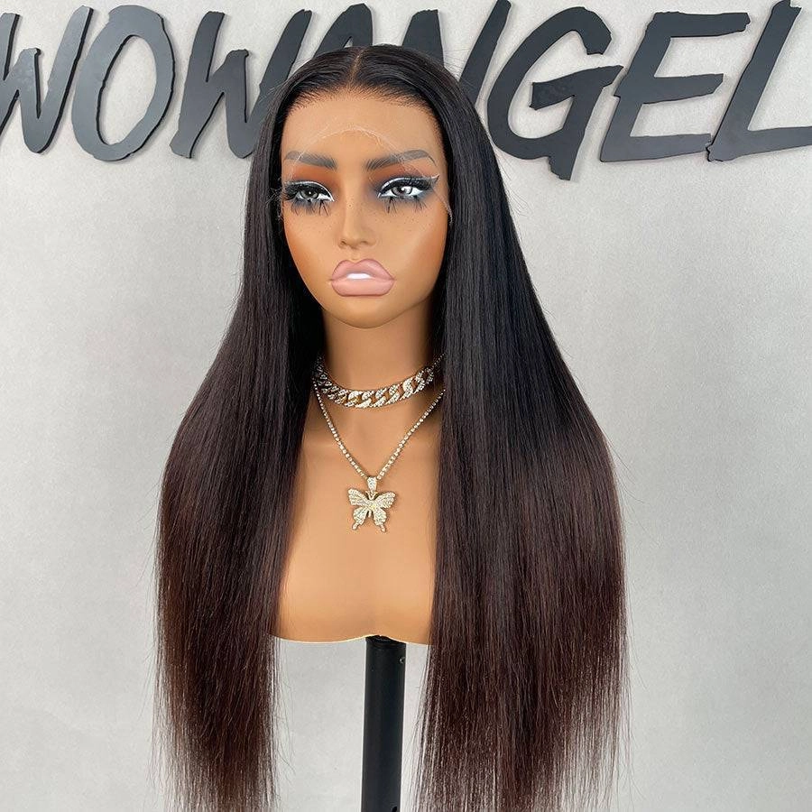 FLASH SALE | 13x6 24 INCH Ombre Silky Straight Skinlike Real HD Lace Front Wig