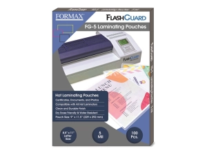 Formax - 100-pack - 9 in x 11.5 in lamination pouches FG-5