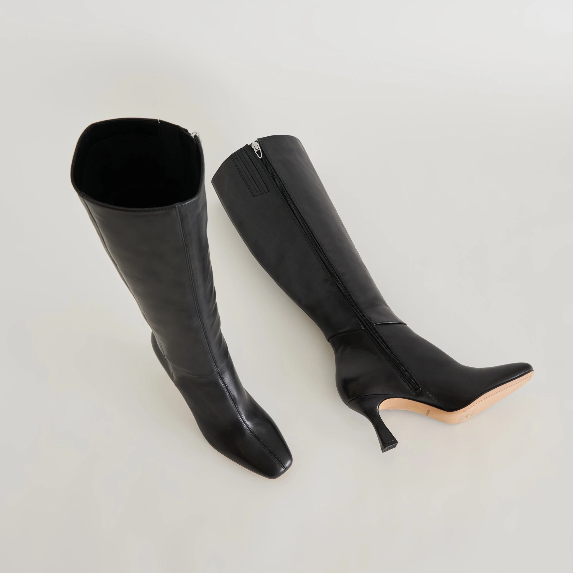 GYRA BOOTS BLACK LEATHER - re:vita