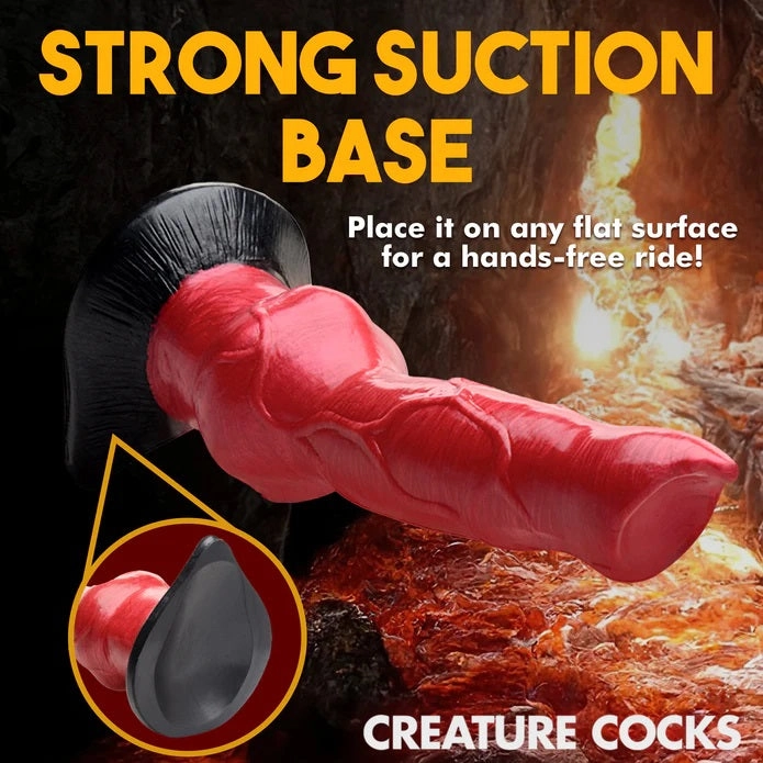 Hell Hound Canine Silicone Dildo