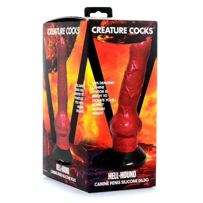 Hell Hound Canine Silicone Dildo