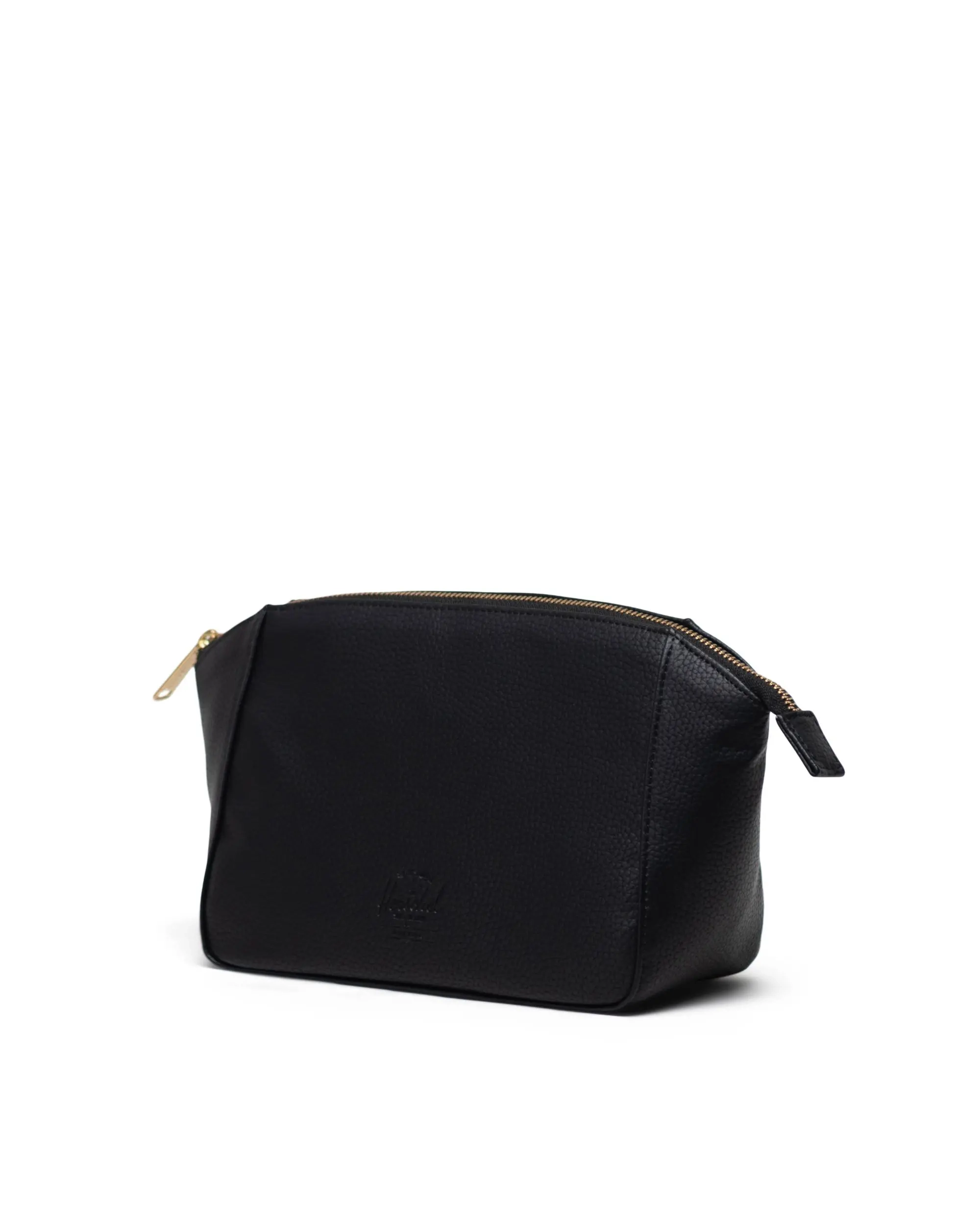 Herschel Milan Small Toiletry Bag Vegan Leather Black