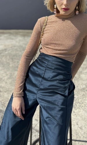 hoss Tribeca Velvet Trouser - Petrol