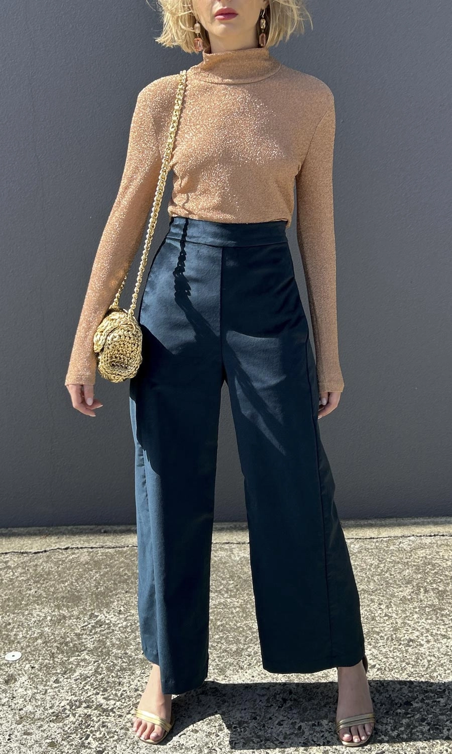 hoss Tribeca Velvet Trouser - Petrol