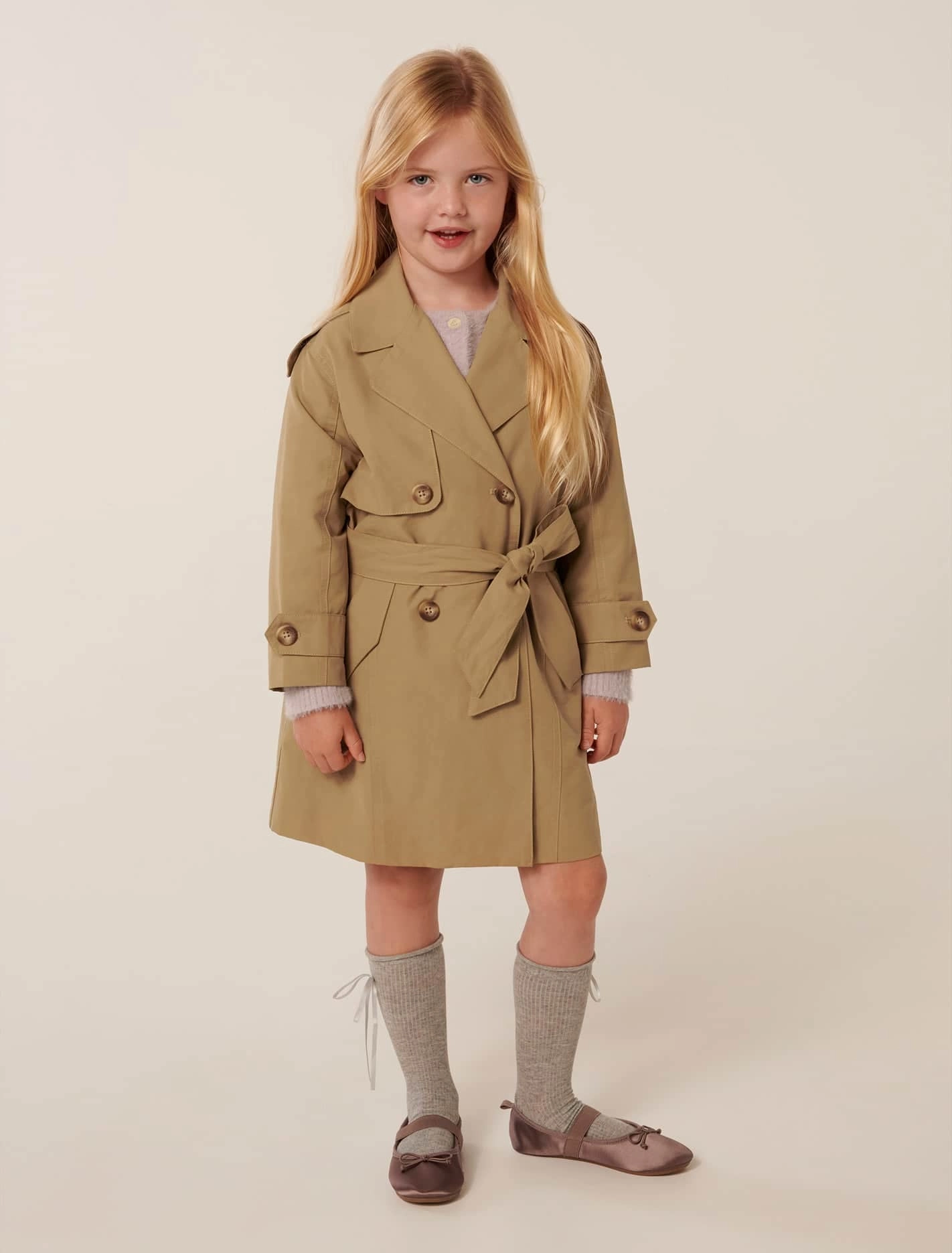 Ilaria Girls Trench Coat