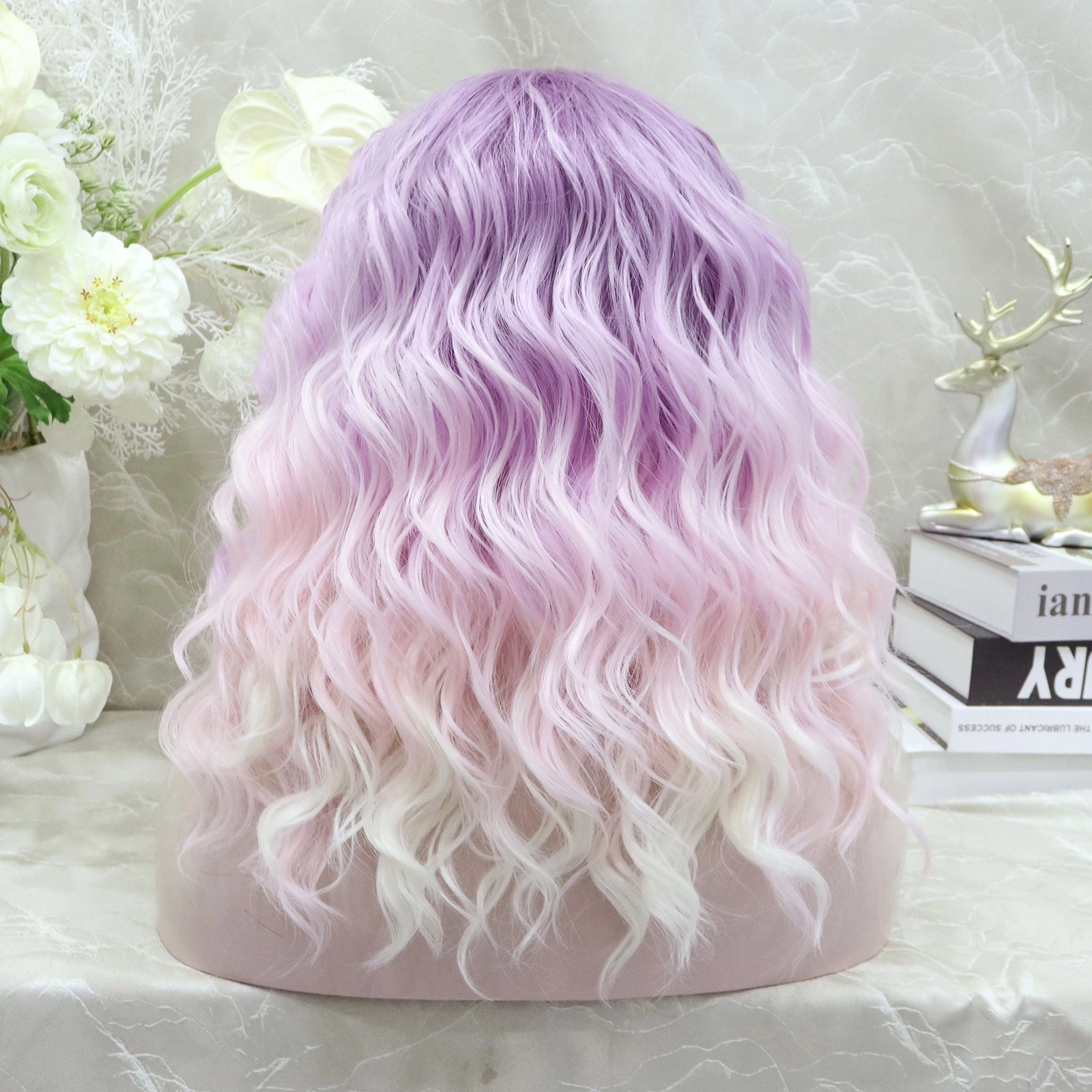 IMstyle Harper ombre Purple short wave Bob hairstyle cool for Summer lace 13*2 Front wig