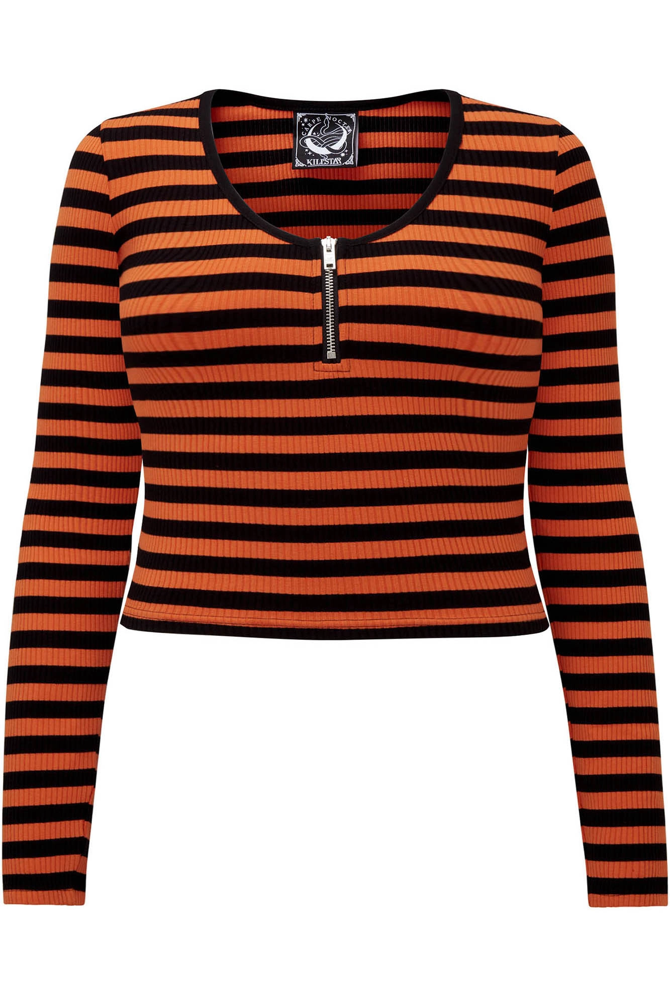 Izora Ribbed Top [PUMPKIN]