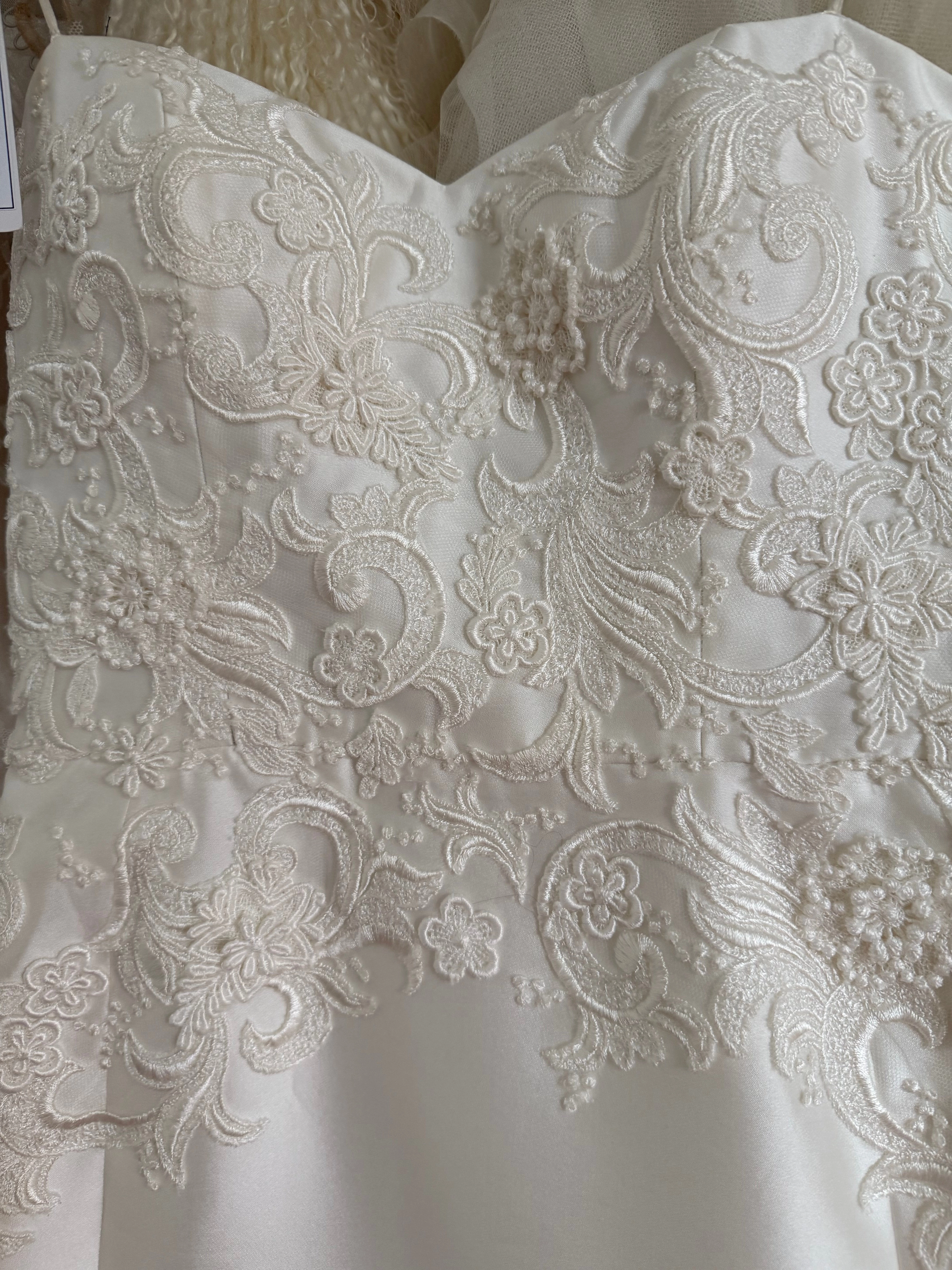 Liancarlo Couture Silk Mikado Strapless Dress - S/6