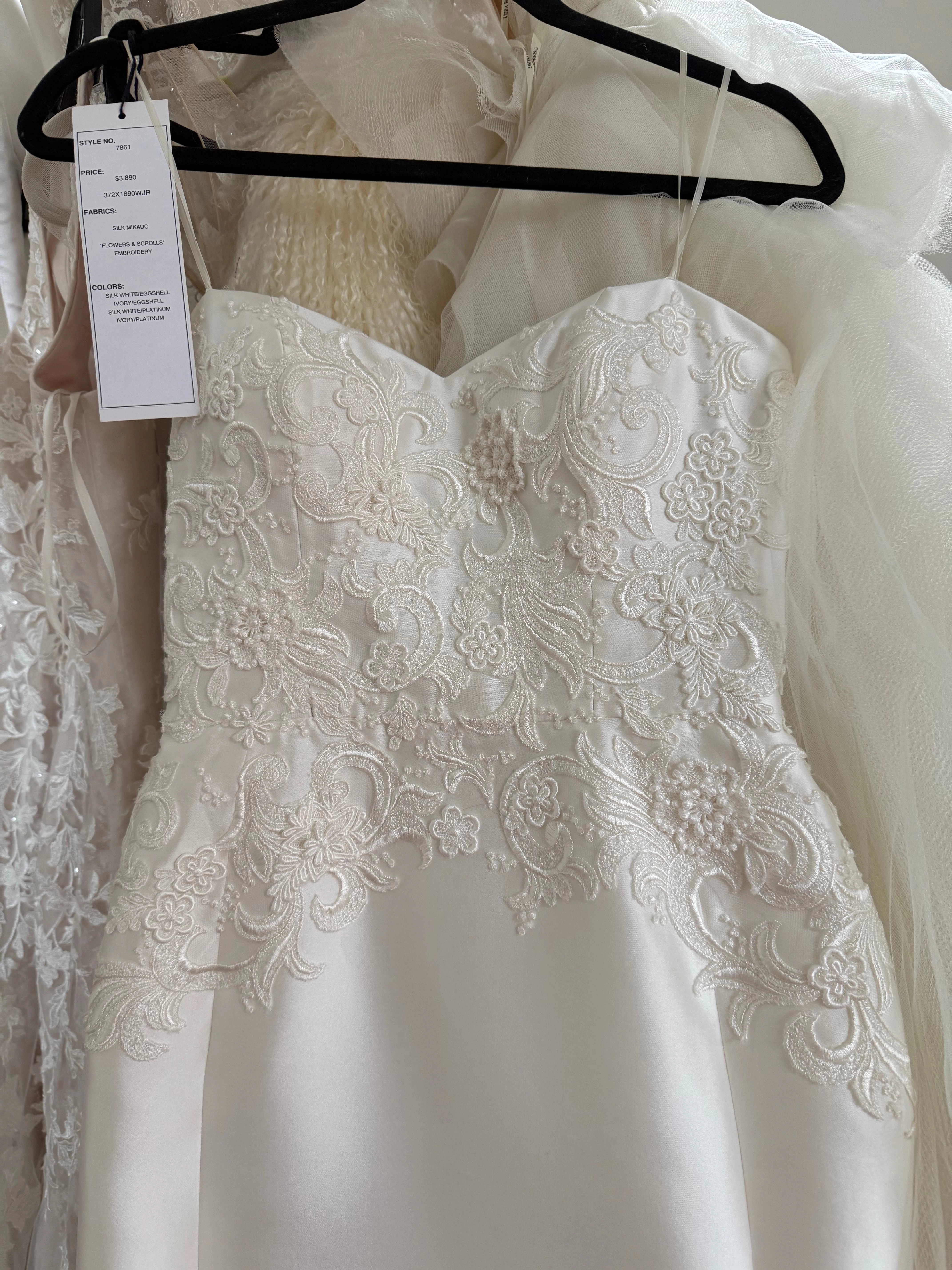Liancarlo Couture Silk Mikado Strapless Dress - S/6