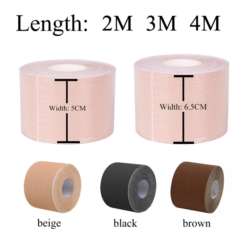 Lift Up Boob Tape Strapless Silicone Sticky Bra