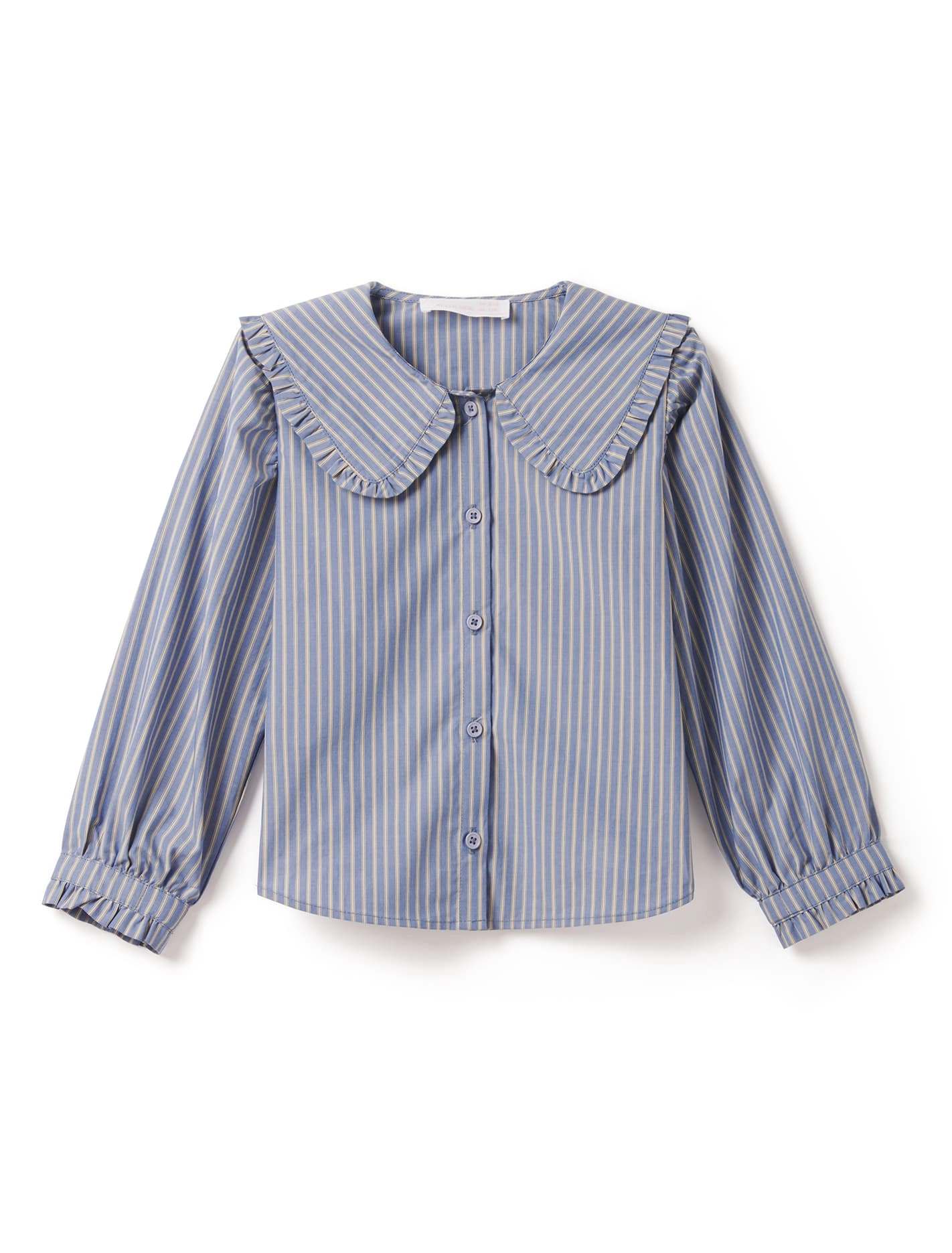 Logan Girls Collar Woven Top