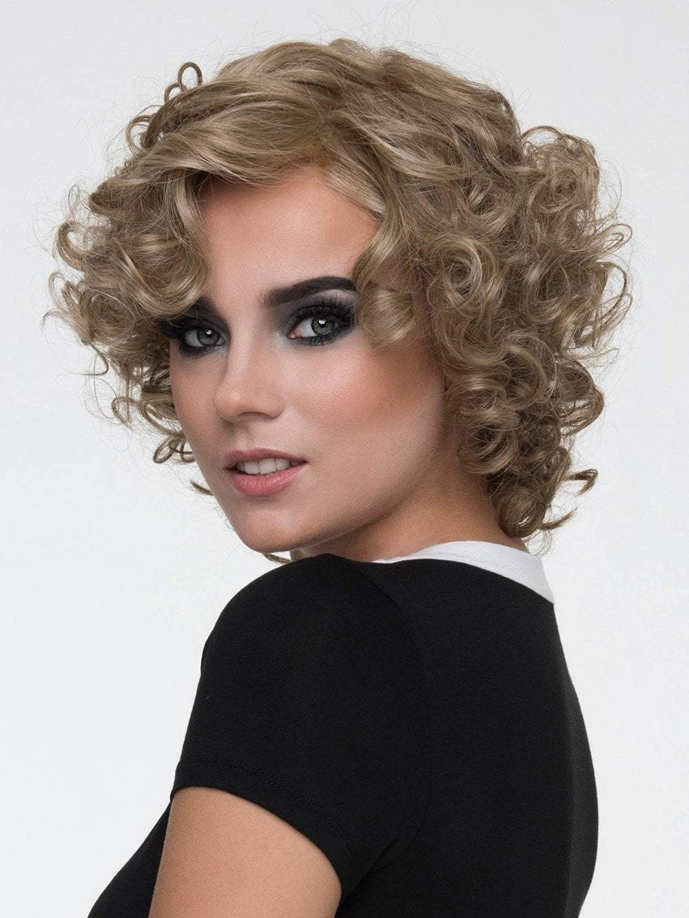 Macey by Envy | Curly Human Hair Blend Wig | CLOSEOUT