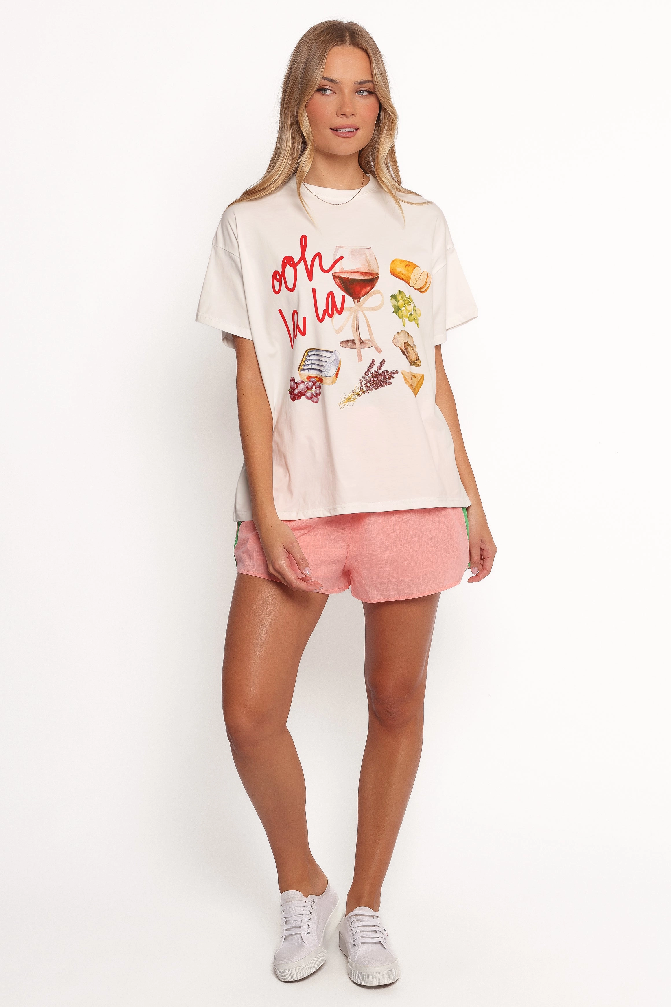 Ooh La La Short Set - Multi Pink