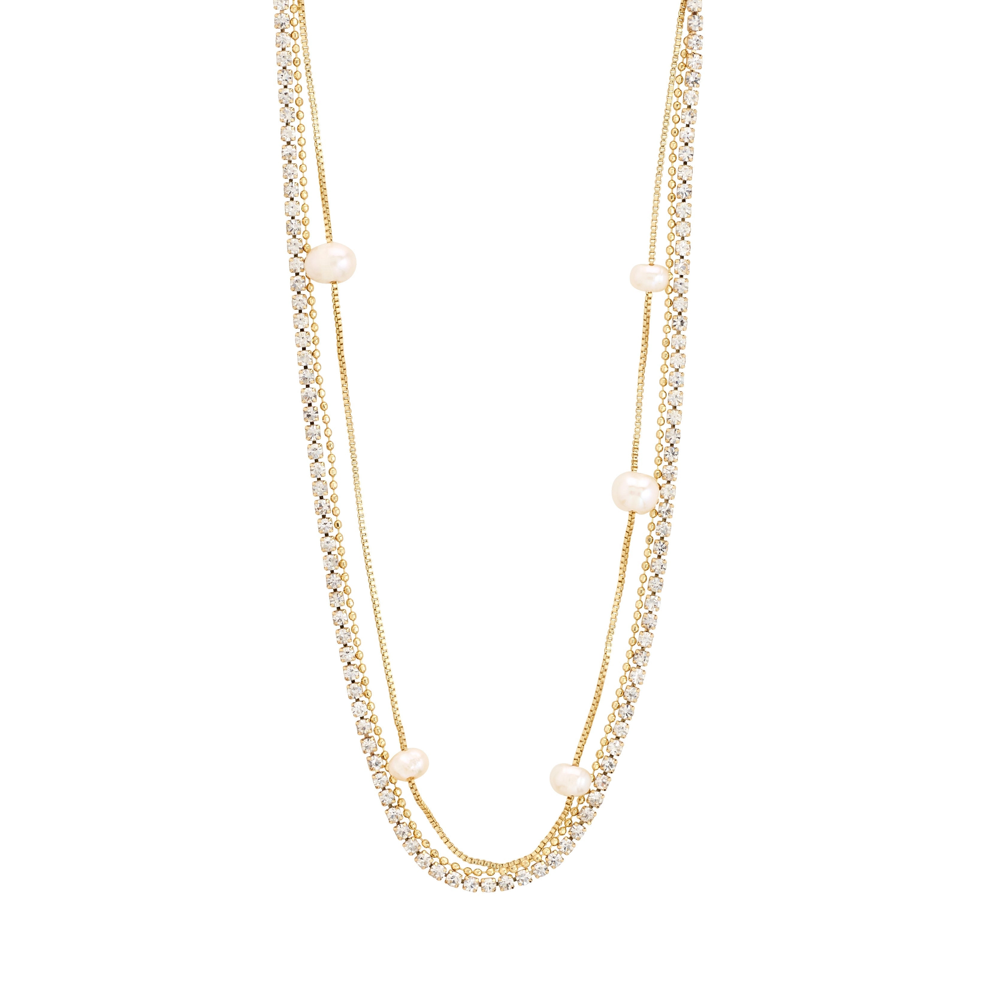 Pilgrim Starlight Necklace 3-In-1 Gold Plated