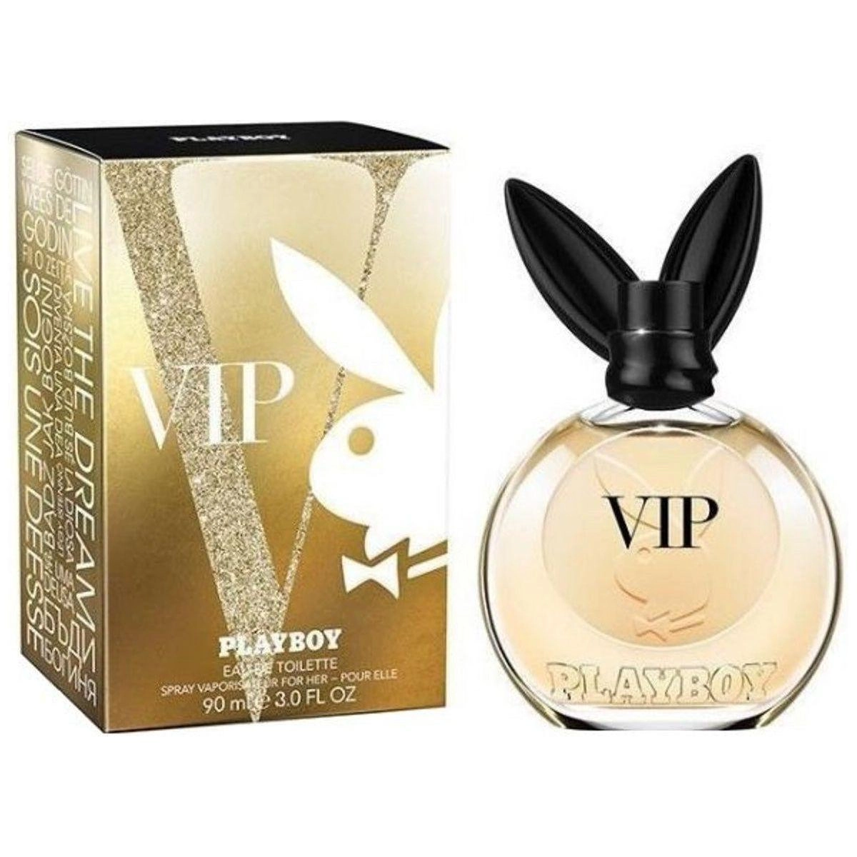 PLAYBOY VIP by Playboy perfume for Women 3.0 oz EDT NEW in BOX