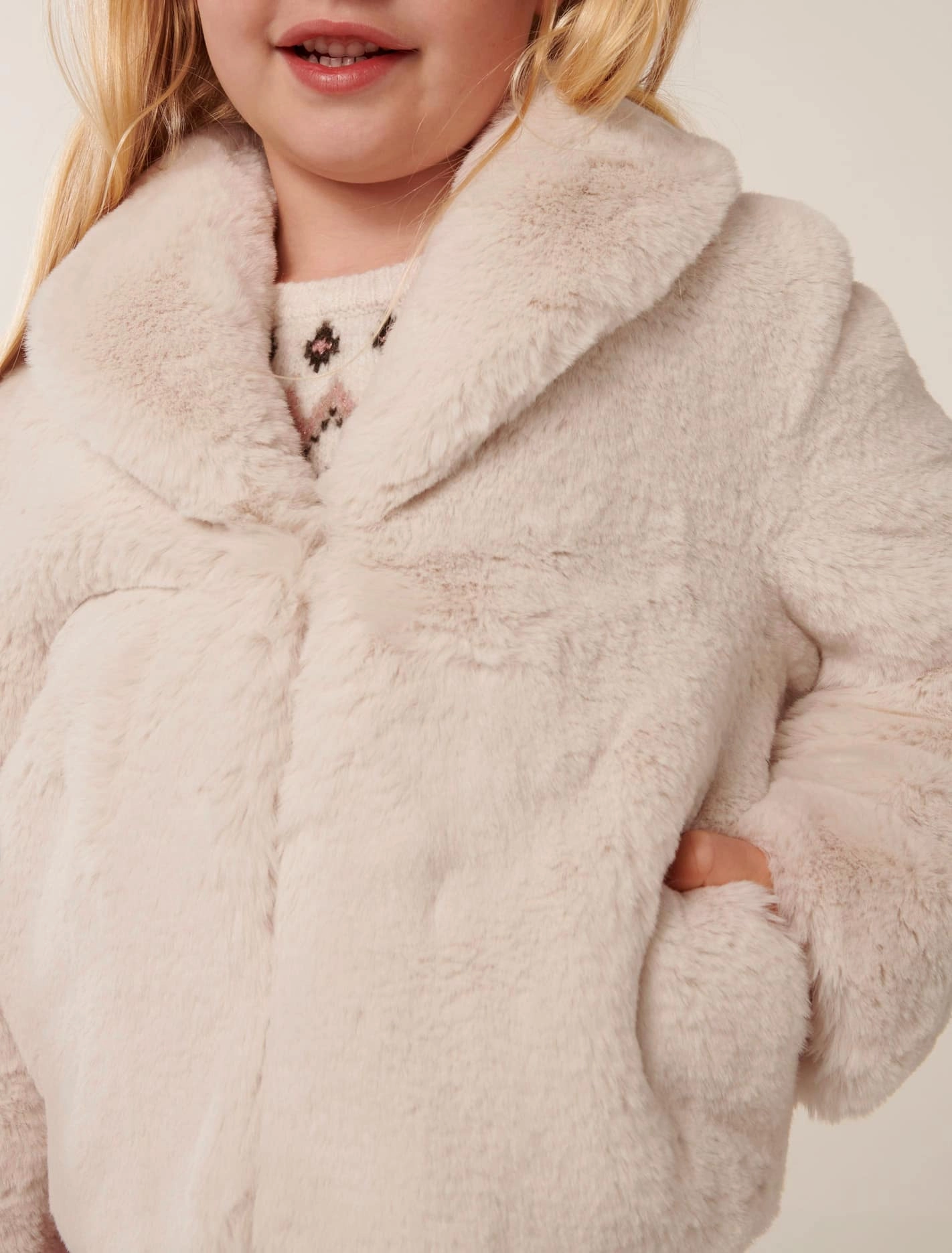 Ravenna Girls Fur Jacket