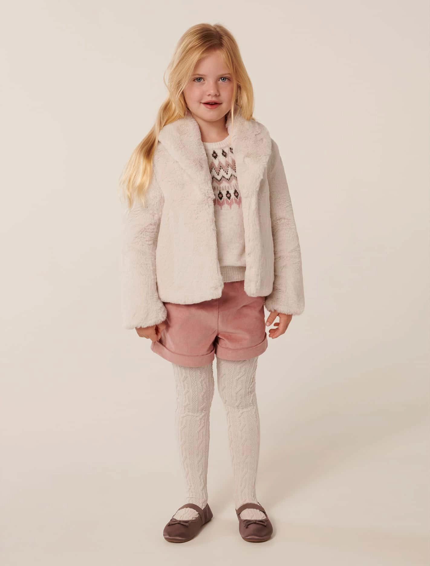 Ravenna Girls Fur Jacket