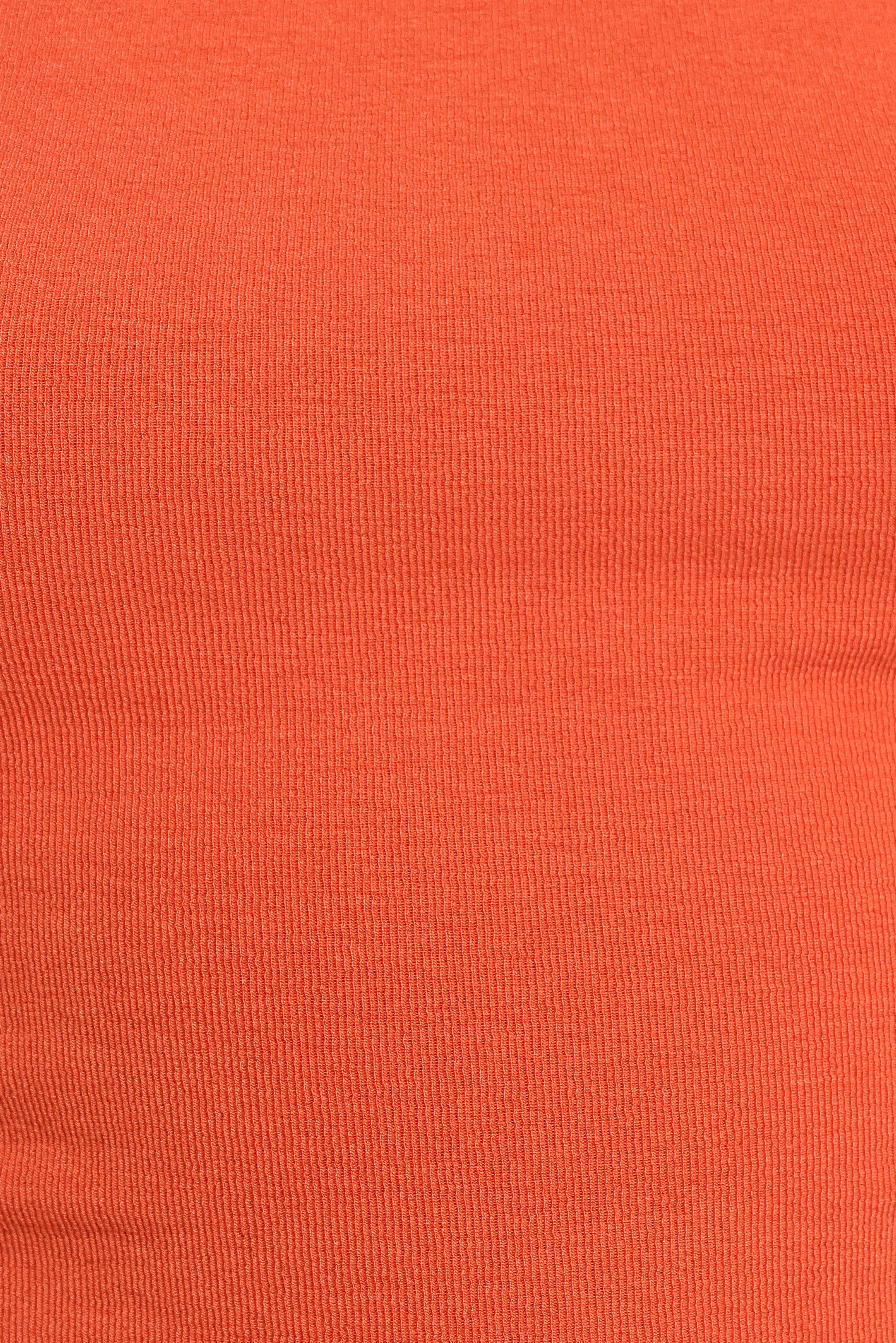 Raylene Open Back Knit Top - Orange