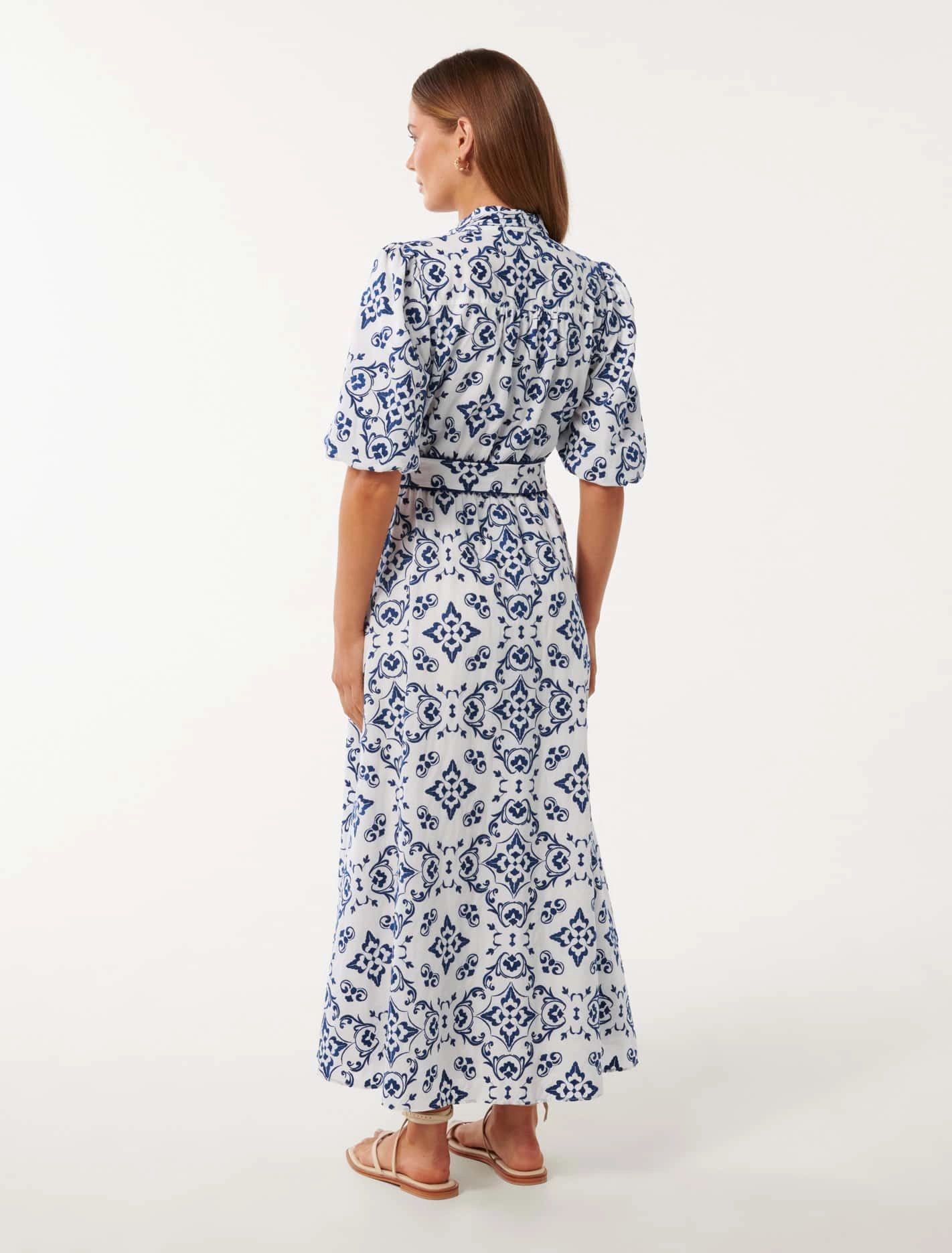 Rhiannon Embroidered Midi Dress