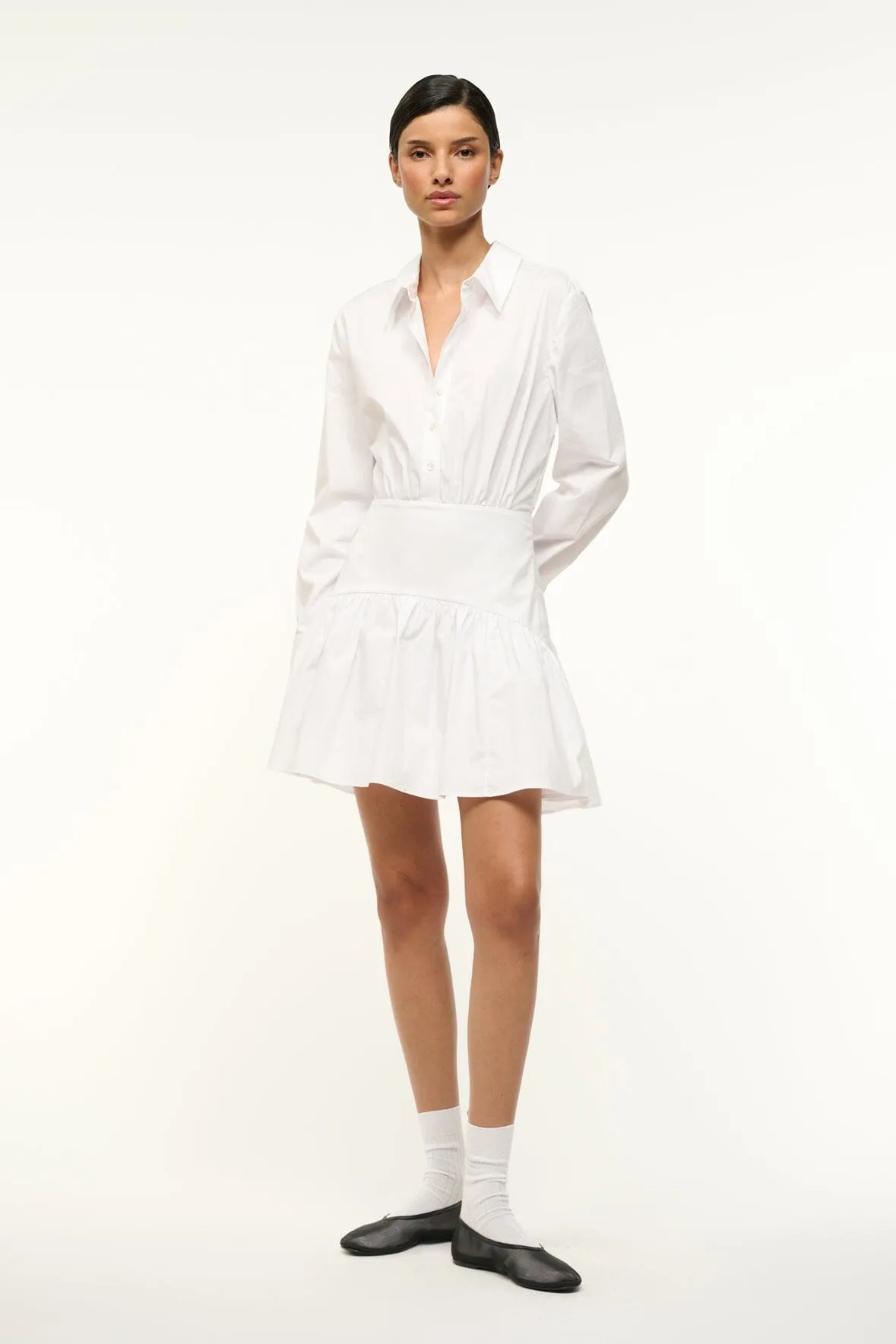 ROCCO MINI DRESS | WHITE