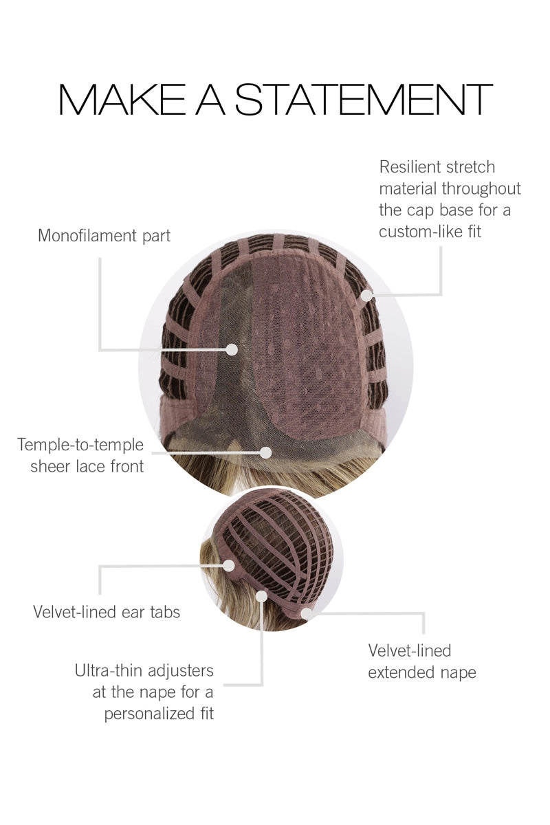 Sale - Gabor Wigs - Make A Statement - Color: SS Hazelnut (GF8-29SS)