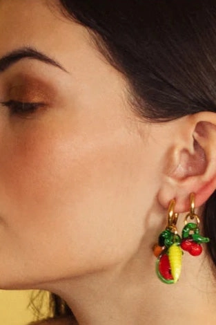 Sandralexandra Single Triple Grocery Earring