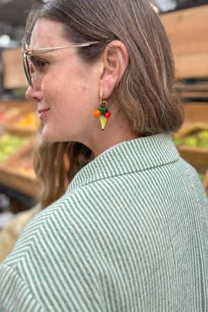 Sandralexandra Single Triple Grocery Earring