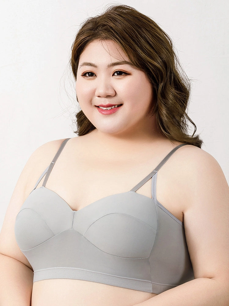 Seamless Full Coverage Wireless Longline Bra