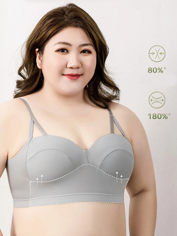 Seamless Full Coverage Wireless Longline Bra