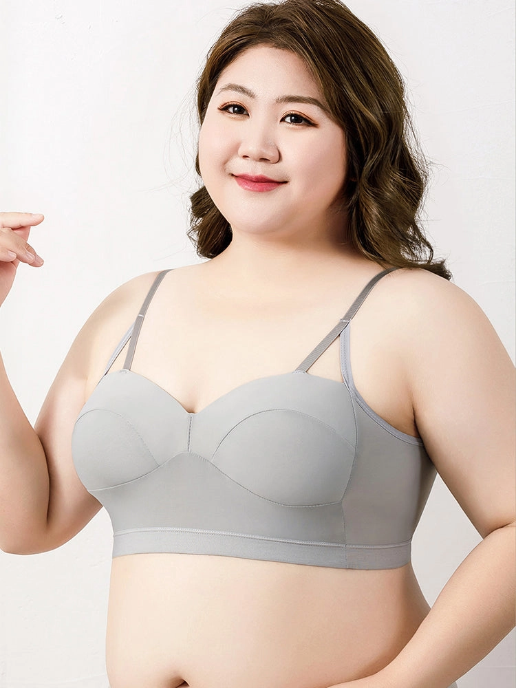 Seamless Full Coverage Wireless Longline Bra