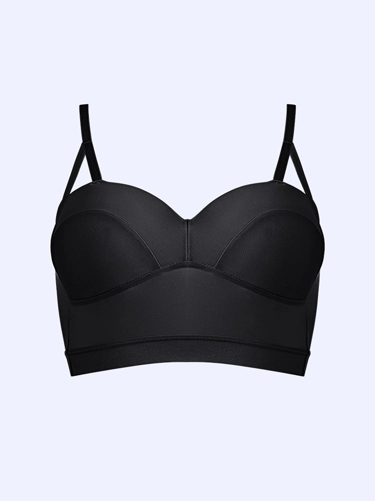 Seamless Full Coverage Wireless Longline Bra
