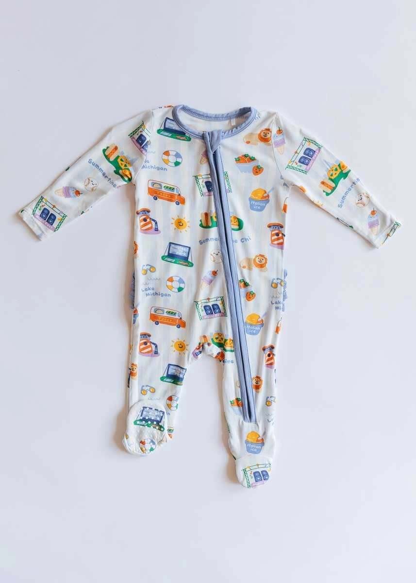 Summertime Chi Ruffle Footie