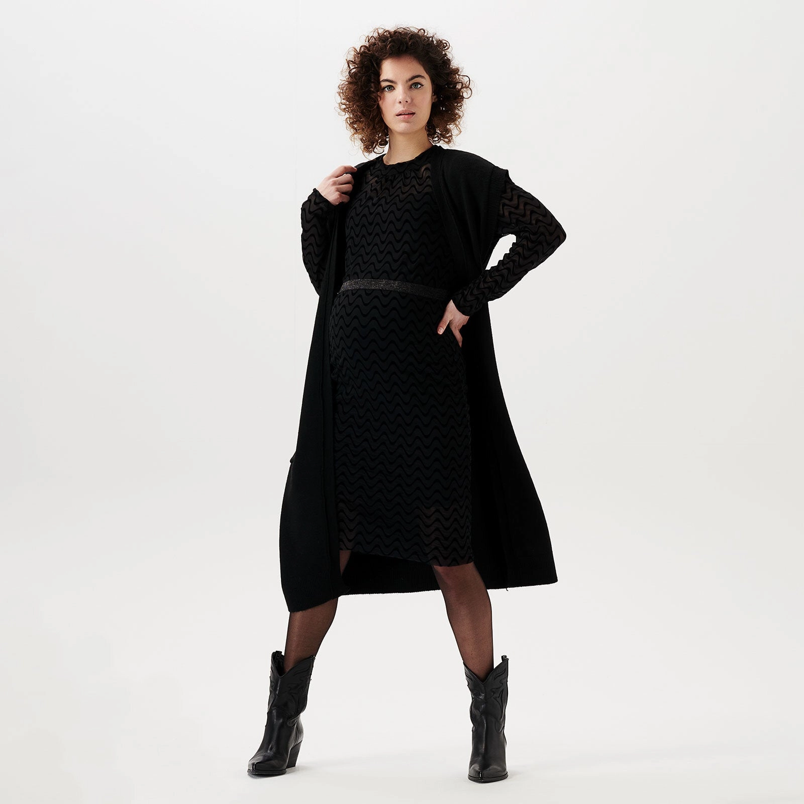 Supermom Cardigan Dunbar - Black