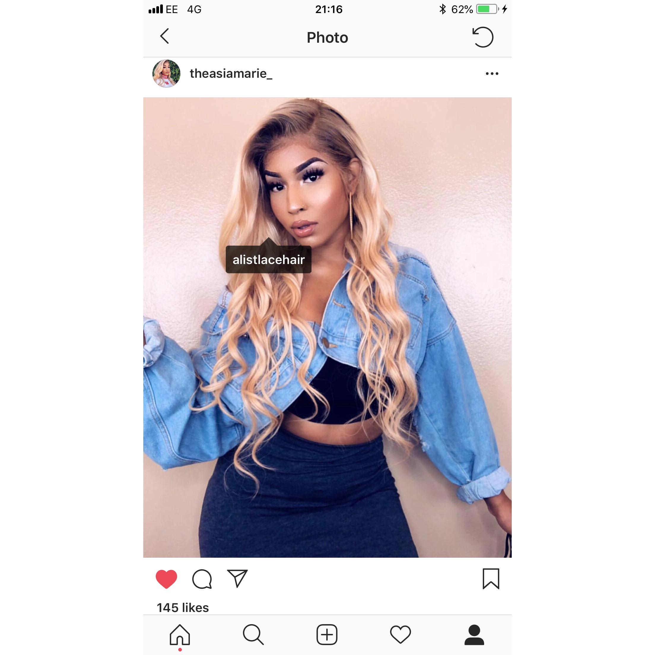 The ASIA - Glueless Frontal Lace Wig Body Wave