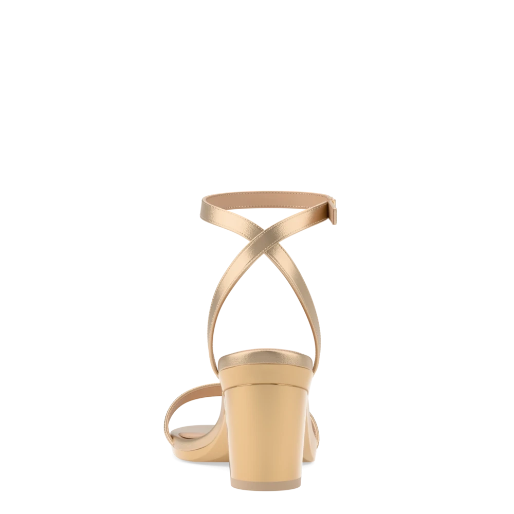 The Brenna - Matte Gold 3 Block
