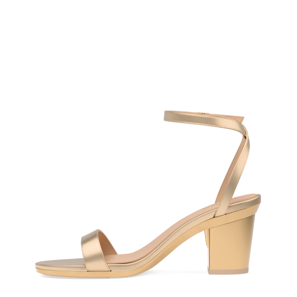 The Brenna - Matte Gold 3 Block